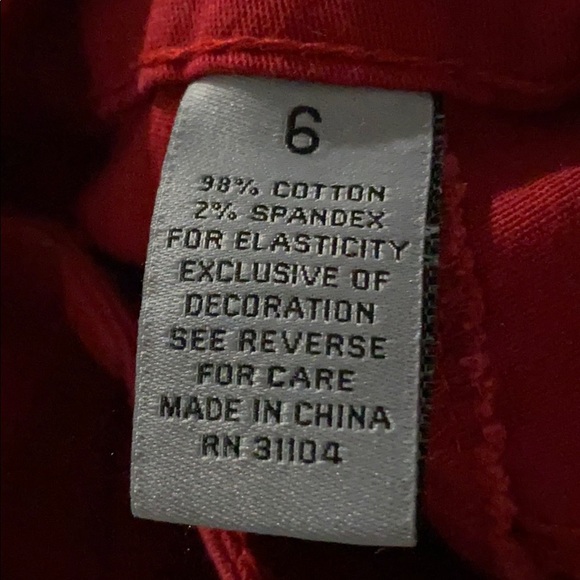 Red pants - Picture 3 of 3